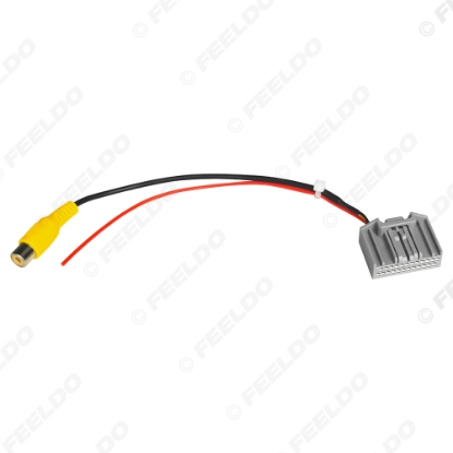 Picture of Car Parking Rear Camera Video Plug Converter RCA Cable For Honda Fit/Greiz/Vezel/XRV/Crider Parking Reverse Wire Adapter
