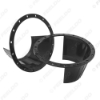 Picture of 2pcs 6.5" Car Auido Horn Speaker Waterproof Cover Plastic Protective Horn Spacer Stereo Speaker Washer Cover