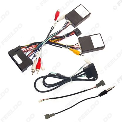 Picture of Car 16pin Power Cord Wiring Harness Adapter With Canbus Box For Hyundai Sonata 8/IX35/IX45(10-14) Installation Head Unit