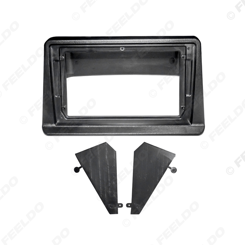 Picture of Car 2Din Audio Face Plate Fascia Frame For Leopaard Heijingang (09-13) 9" Big Screen Radio Stereo Panel Dash Mount Refitting Kit