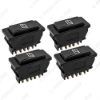 Picture of 1PC  Universal 5pins Car Power Window Switch 12V/24V 20A with illumination indicator