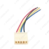 Picture of 12V/24V 20A Universal 5Pins Car Power Window Switch with Green Illumination Indicator Wiring Cable 