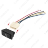 Picture of 12V/24V 20A Universal 5Pins Car Power Window Switch with Green Illumination Indicator Wiring Cable 