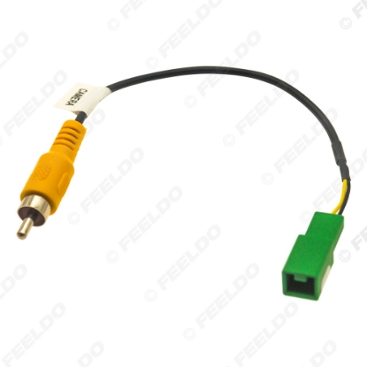 Picture of Car Parking Rear Camera 4Pin Video Plug Converter RCA Cable For Isuzu Car Models Parking Reverse Wire Adapter