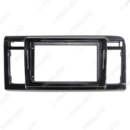 Picture of Car Audio 9" Big Screen Head Unit Dash Fascia Panel Frame Kit Adapter For Honda N WGN 2013-2019 (RHD) Radio Dash Frame