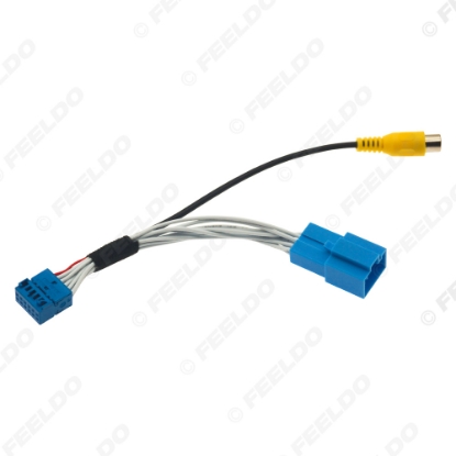 Picture of Car Parking Rear Camera 12Pin Video Plug Converter RCA Cable For Skoda/Volkswagen MIB 1 Car Parking Reverse Wire Adapter