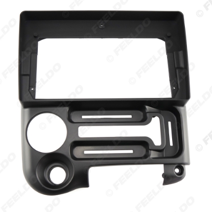 Picture of Car Audio 9" Big Screen Head Unit Dash Fascia Panel Frame Kit Adapter For Hyundai Santro 2006-2015 Radio Dash Frame