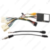 Picture of Car Audio 16PIN DVD Player Power Calbe Adapter With Canbus Box For Renault Captur Kadjar 2015 Stereo Plug Wiring Harness
