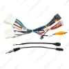 Picture of Car Audio 16PIN DVD Player Power Calbe Adapter With Canbus Box For Renault Captur Kadjar 2015 Stereo Plug Wiring Harness
