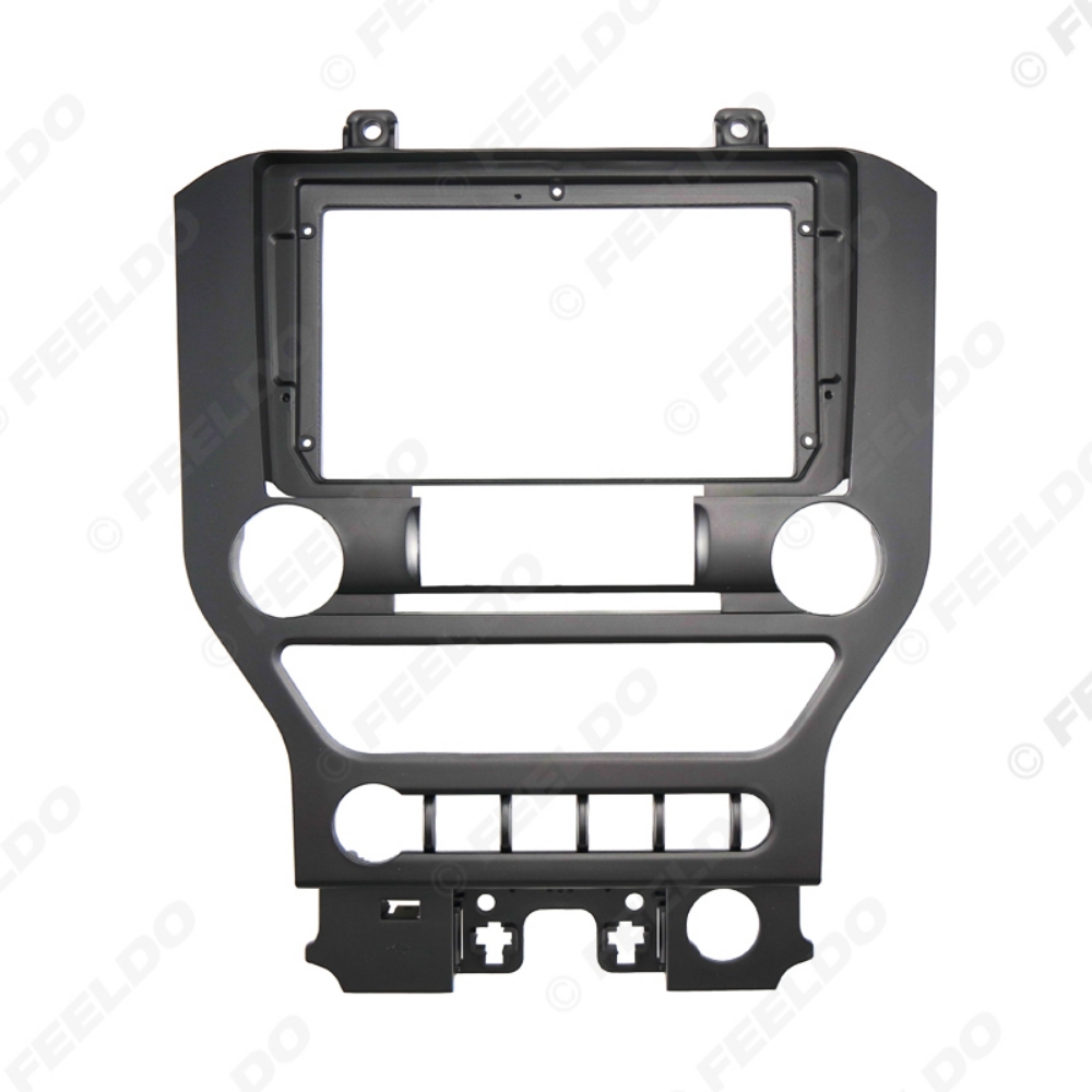 Picture of Car Stereo 9 Inch Big Screen Fascia Frame Adapter For Ford Mustang (LHD) 2Din Dash Audio Fitting Panel Frame Kit