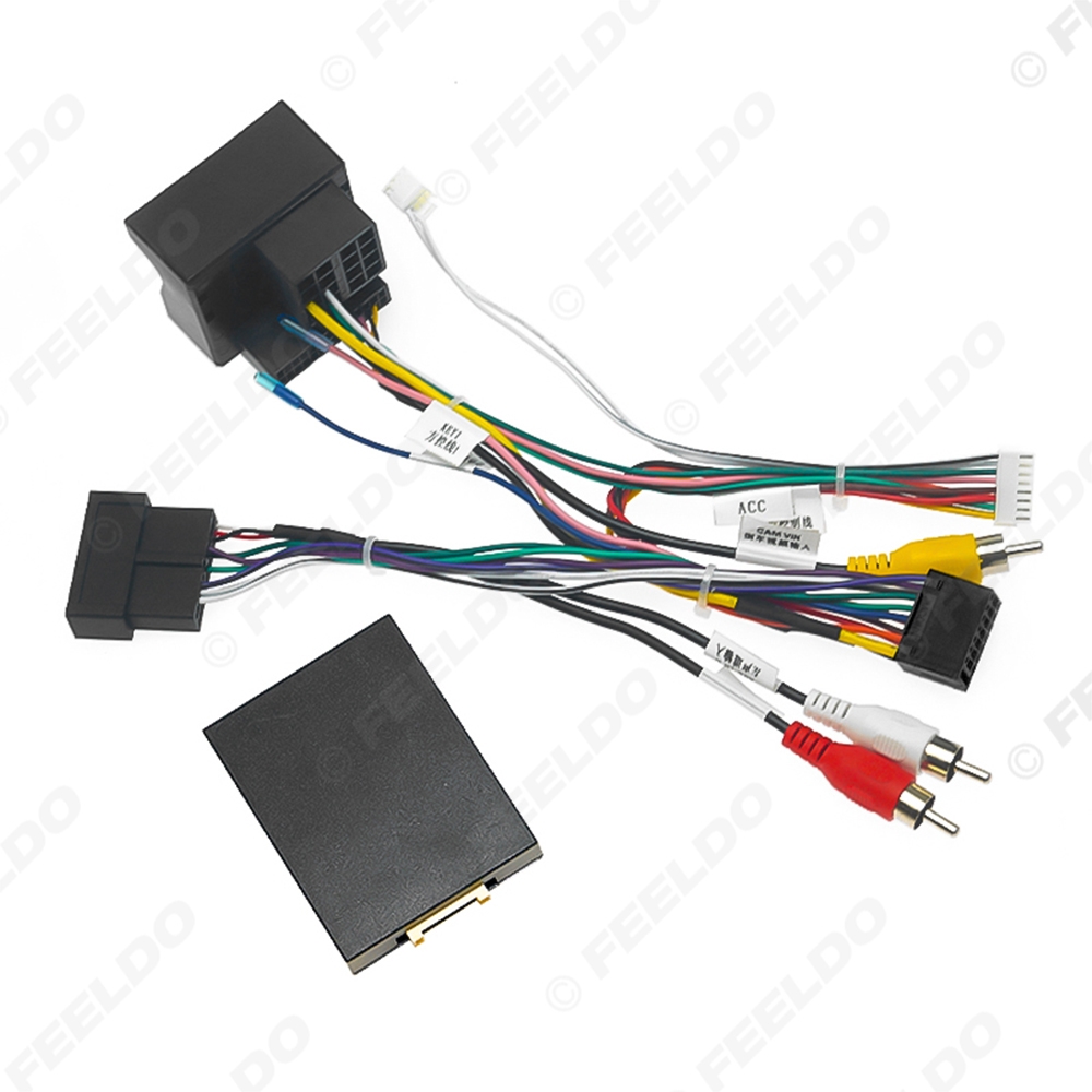 Picture of Car 16pin Audio Wiring Harness With Canbus Box For Great Wall Hover H9 DVD Player Installation Wire Adapter