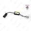 Picture of From BAX9s To T10 LED Light Warning Canceller Decoder Load Resistor NO-OBD Error No Hyper Flash