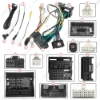 Picture of Car 16pin Power Cord Wiring Harness Adapter With Canbus And LVDS For Audi Q5/A4L/A1 (11-15) Medium/Low Level Trim Stereo