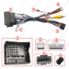 Picture of Car 16pin Audio Wiring Harness With Canbus Box For MG ZS/HS/GS MG6 Roewe with Panoramic Stereo Installation Wire Adapter