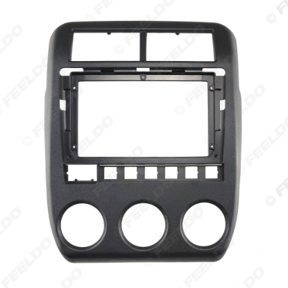 Picture of Car Audio 9" Big Screen Head Unit Dash Fascia Panel Frame Kit Adapter For Lada Niva 2022 Radio Dash Frame