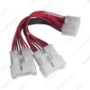 Picture of Car Audio Radio 12pin Male To Female Plug Wire Harness Adapter For Suzuki Wagon R Audio CD Wiring Connector