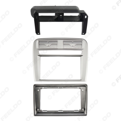 Picture of Car Audio 9" Big Screen Head Unit Dash Fascia Panel Frame Kit Adapter For Fait Punto/Linea (LHD) Radio Dash Frame