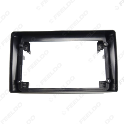 Picture of Car Audio 9" Big Screen Head Unit Dash Fascia Panel Frame Kit Adapter For Dodge RAM Trucks 2020 Dash Radio Frame