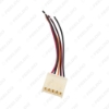 Picture of Auto 12V/24V 20A Universal 5pins Car Power Window Switch Button Wiring Adapter With Red Illumination Indicator Wire Cable