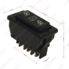 Picture of Auto 12V/24V 20A Universal 5pins Car Power Window Switch Button Wiring Adapter With Red Illumination Indicator Wire Cable