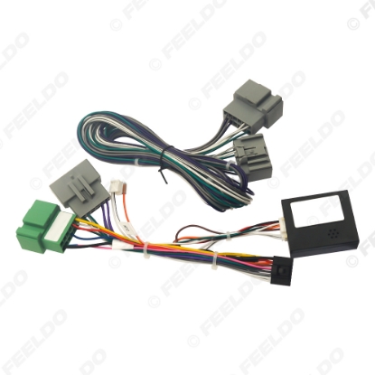 Picture of Car 16pin Power Cord Wiring Harness Adapter With Canbus Box For Volvo S80 2001-2015 Installation Head Unit