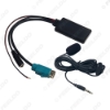 Picture of Car AUX Input Wireless bluetooth Module Audio Radio AUX Adapter For Alpine KCE-236B CDE9885 9887 Electronics Accessories Cable