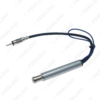 Picture of Car Radio Stereo Antenna Aerial Converts DIN Male to ISO Female Connector Adapter With Amplifier   