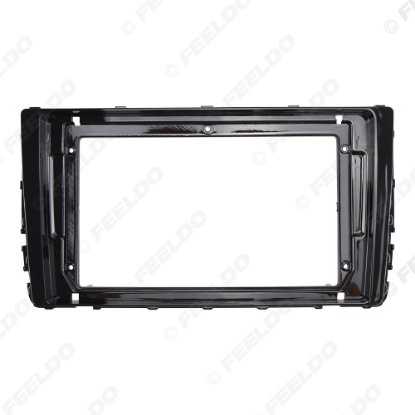 Picture of Car Audio 9" Big Screen Head Unit Dash Fascia Panel Frame Kit Adapter For Volkswagen Viloran/Sagitar/Tayron/T-ROC Dash Frame
