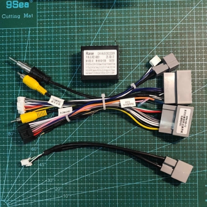 Picture of Car Radio Wiring Harness Power Cable With Canbus Box Decoder For Honda 2022 Crider/2022 Civic