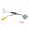 Picture of Car Audio Radio Parking Rear Camera Video Plug Converter Cable With Canbus For Honda CRV/Fit Parking Reverse Wire Adapter 