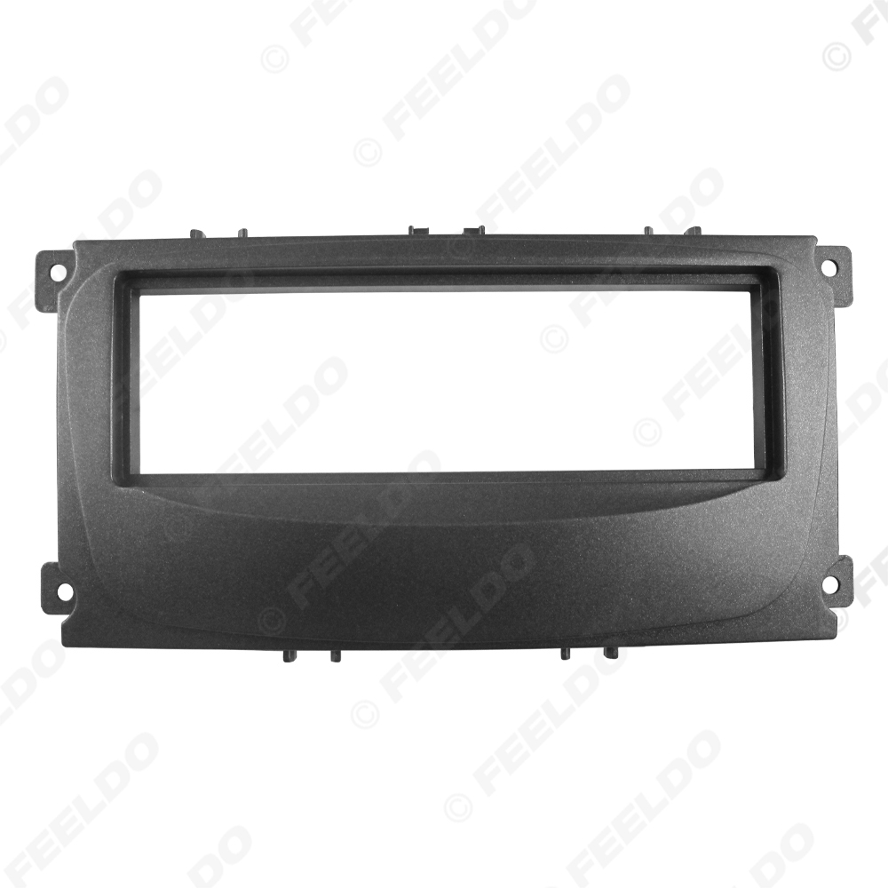 Picture of Car Radio Audio 1DIN Fascia Frame Kit for Ford Mondeo C-Max Kuga Focus DVD Player Dash Panel Installation Trim Kit