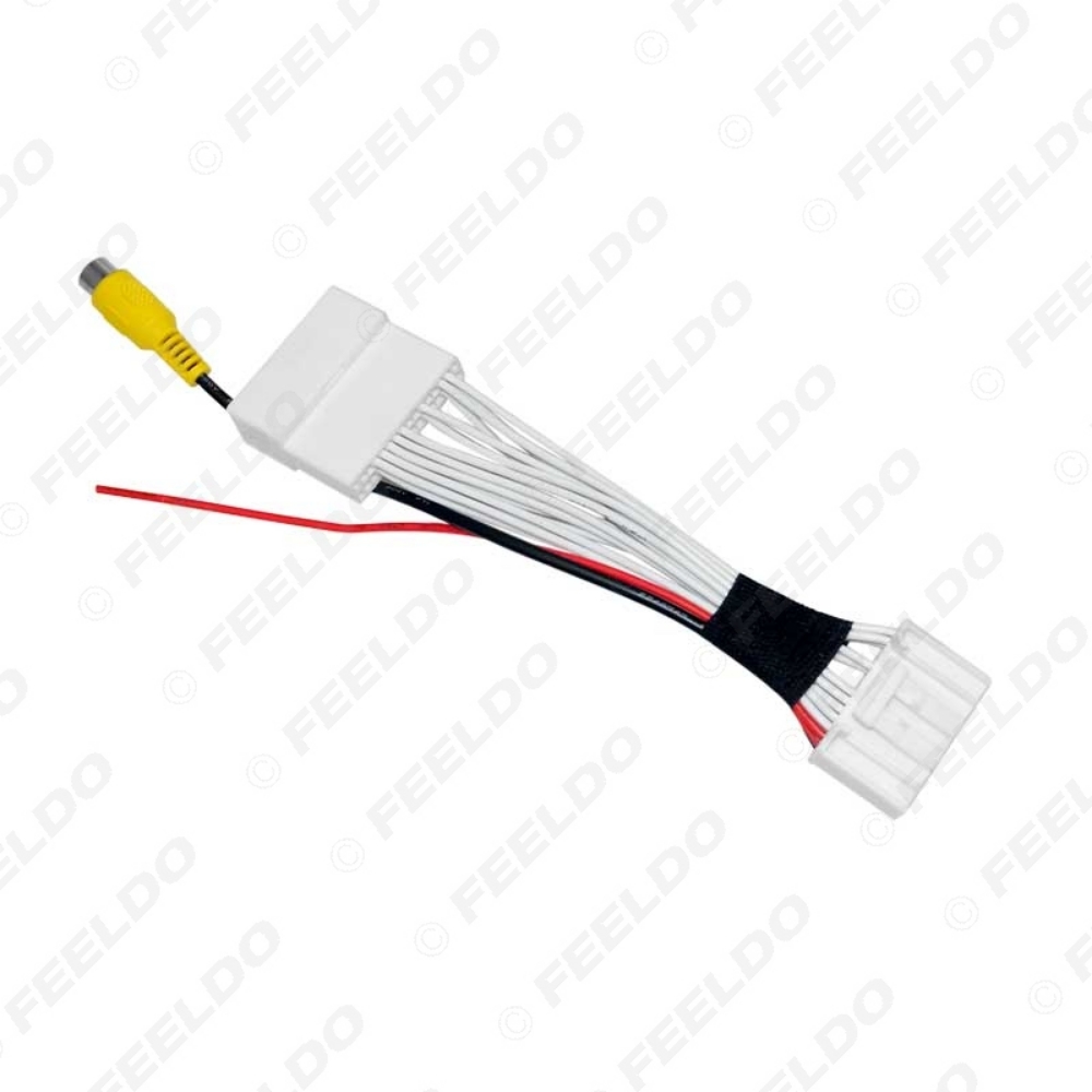 Picture of Car Parking Rear Camera Video Plug Converter Cable For Mazda 2 3 6 CX-5 Parking Reverse Wire Adapter