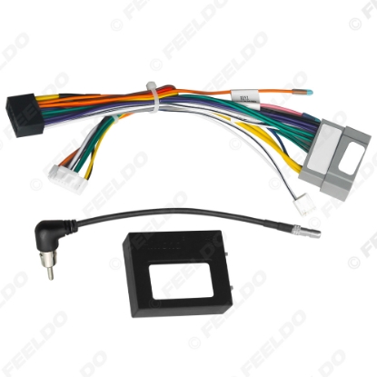 Picture of  Car 16pin Power Cord Wiring Harness Adapter With Canbus For Chrysler 300C (04-10) Installation Head Unit