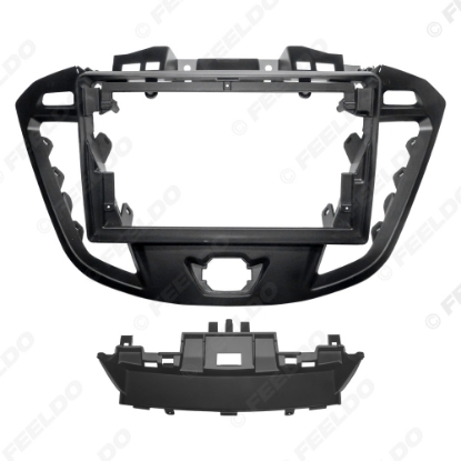 Picture of Car Radio Audio Fascia Frame Adapter For Ford Transit/Tourneo (2017) 9" Big Screen 2Din Stereo Plate Panel Dash Mount Kit 