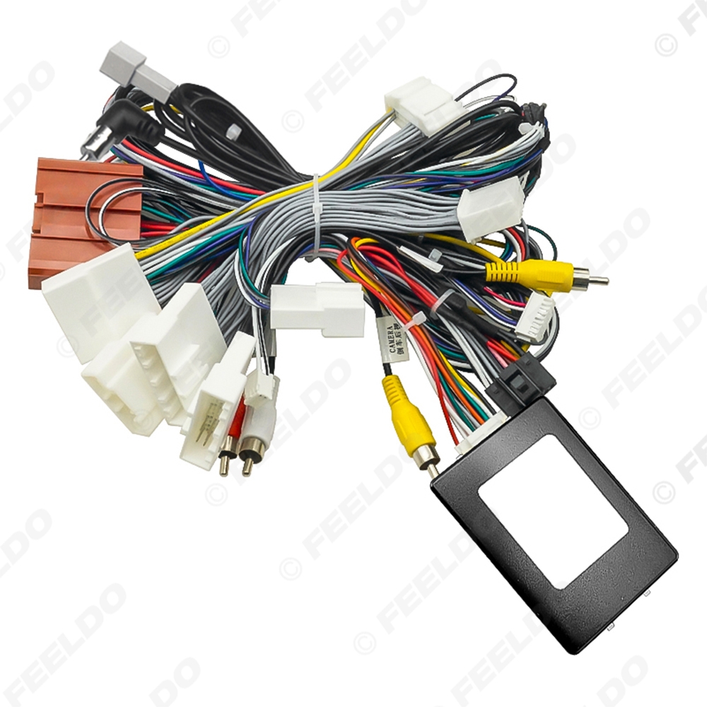 Picture of Car Audio 16pin Wiring Harness Wire cable with Cabus Box For Mazda Atenza/CX-4(17-19) Axela/CX-5(14-16) Stereo Installation Wire Adapter