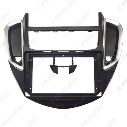 Picture of Car 2Din Audio Face Plate Fascia Frame For Chevrolet Trax 9" Big Screen Radio Stereo Panel Dash Mount Refitting Kit