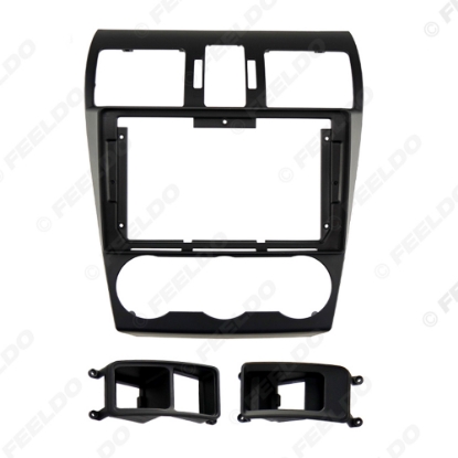 Picture of Car Audio Radio 9" Big Screen 2DIN Fascia Frame Adapter For Subaru Forester DVD Player Dash Fitting Panel Frame Kit