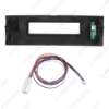 Picture of Car Audio 9" Big Screen Head Unit Dash Fascia Panel Frame Kit With Fascia Storage Box Spacer For Renault Megane 2