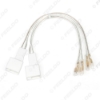 Picture of 2pcs Car 2Pin Stereo Speaker Wire Harness Adaptors For Toyota Auto Speaker Replacement Connection Wiring Plug Cables