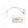 Picture of 2pcs Car 2Pin Stereo Speaker Wire Harness Adaptors For Toyota Auto Speaker Replacement Connection Wiring Plug Cables