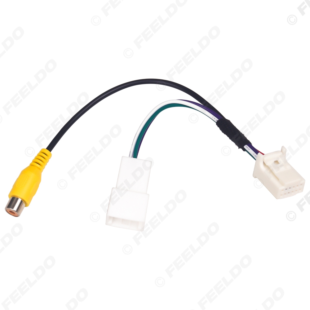 Picture of Car Parking Reverse Rear Camera Video Plug Converter Cable Adapter For JAC Refine S5/M5 Car MP5 Cable