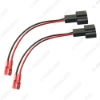 Picture of 2pcs Car 2Pin Stereo Speaker Wire Harness Adaptors For Audi Auto Speaker Replacement Connection Wiring Plug Cables
