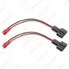 Picture of 2pcs Car 2Pin Stereo Speaker Wire Harness Adaptors For Audi Auto Speaker Replacement Connection Wiring Plug Cables