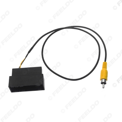 Picture of Car Parking Rear Camera Female 54-Pin Video Plug Converter RCA Cable For Ford Mustang Car Models Parking Reverse Wire Adapter