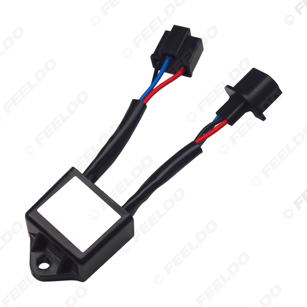 Picture of Car Xenon HID Kit Anti-flicker Error Warning Canceller H4 To H13 Socket Error Free Canceller