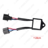 Picture of Car Xenon HID Kit Anti-flicker Error Warning Canceller H4 To H13 Socket Error Free Canceller