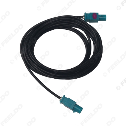 Picture of Single Fakra Male To Male Antenna Extension Cable For Car Stereo Head Unit With Optional Length