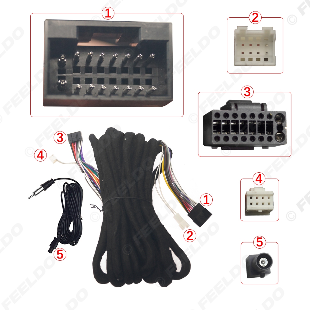 FEELDO CAR ACCESSORIES OFFICIAL STORE. Car 6-meter 16pin Power Wiring ...
