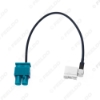 Picture of Twin FAKRA-Z Male To Single FAKRA-B Female For Car Stereo Antenna Aerial Adapter Lead