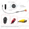 Picture of Car Backup Reverse Camera 4-Pin Male To CVBS RCA Female Connector Signal Power Adapter Wire Harness